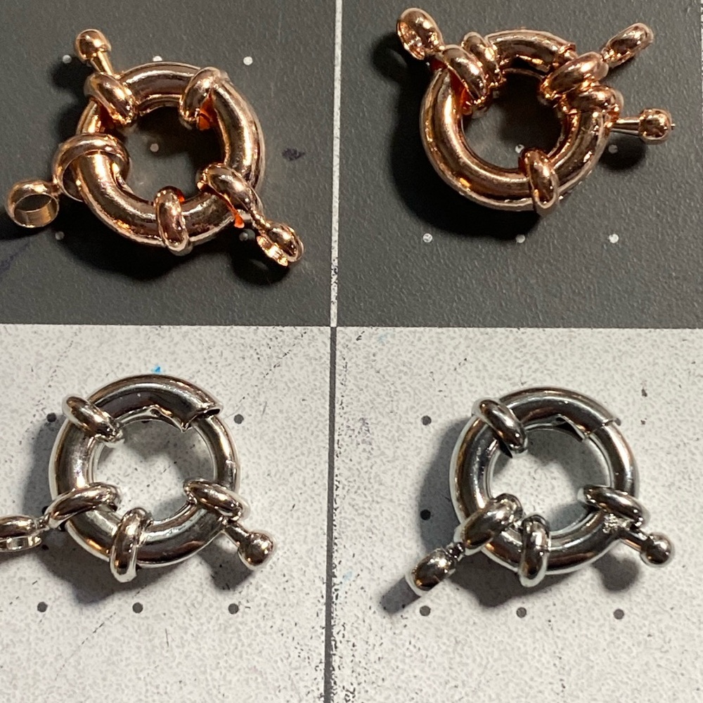 Findings: 2 Lollipop Spring Clasps